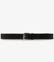 Armani Exchange Black AX Hinge 1.2 Reversible Belt