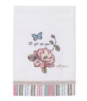 Avanti Linens Butterfly Garden Cotton Bath Towels