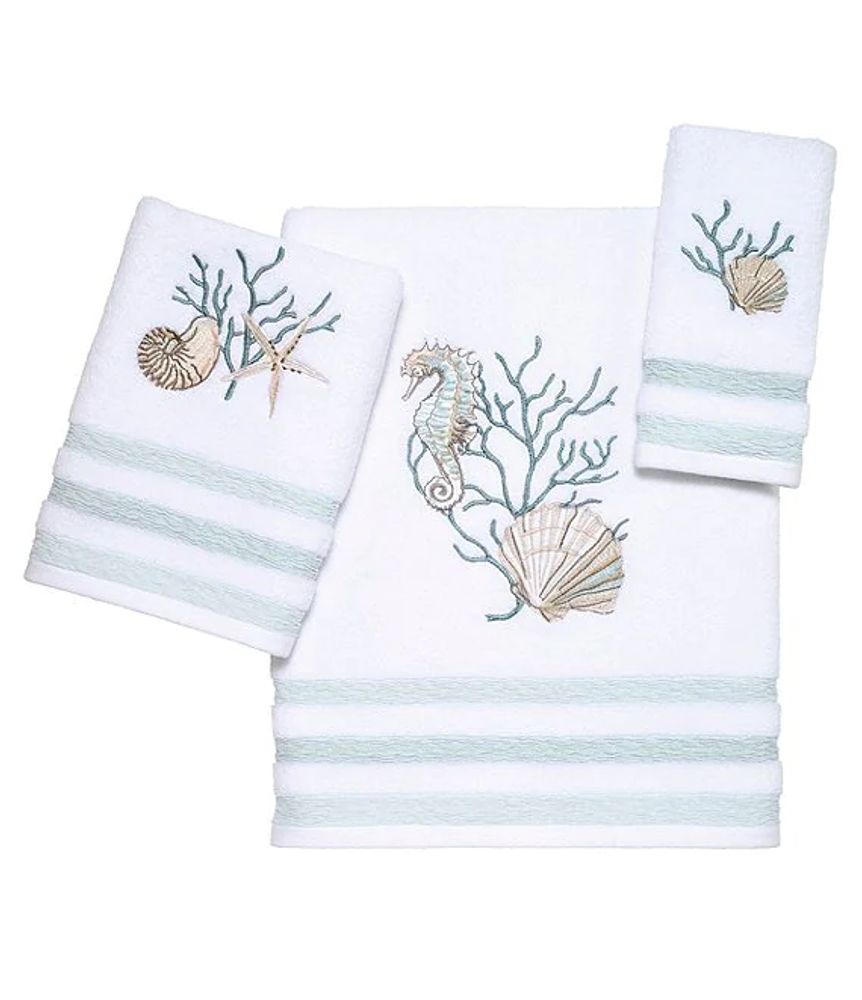 Avanti Linens Coastal Terrazzo Bath Towels