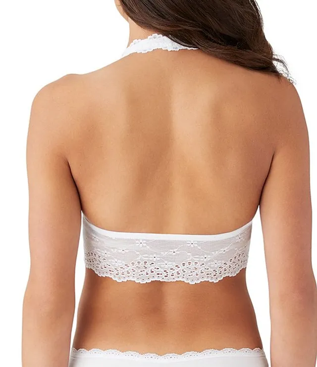 B.tempt'd by Wacoal Inspired Eyelet Halter Perforated Lace