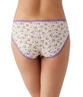 b.tempt'd by Wacoal Inspired Eyelet Print Bikini Panty