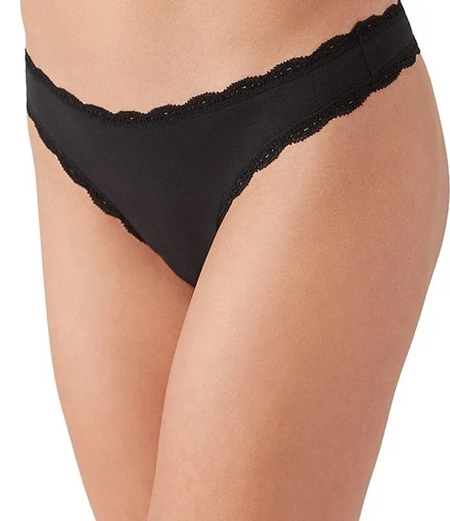 B.tempt'd by Wacoal Inspired Eyelet Stretch Lace Trim Thong