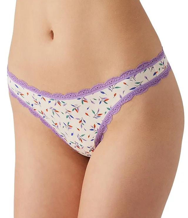 B.tempt'd by Wacoal Inspired Petals Eyelet Thong