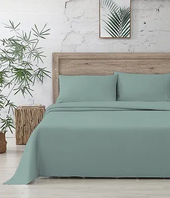 Bamboo Bliss Resort Collection by RHH 400 Thread-Count Sateen Sheet Set