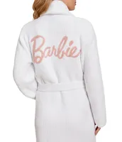 Barefoot Dreams CozyChic® Barbie™ Plush Ribbed Knit Adult Robe