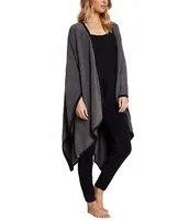Barefoot Dreams CozyChic® Lite Bordered 3/4 Sleeve Knit Bed Jacket