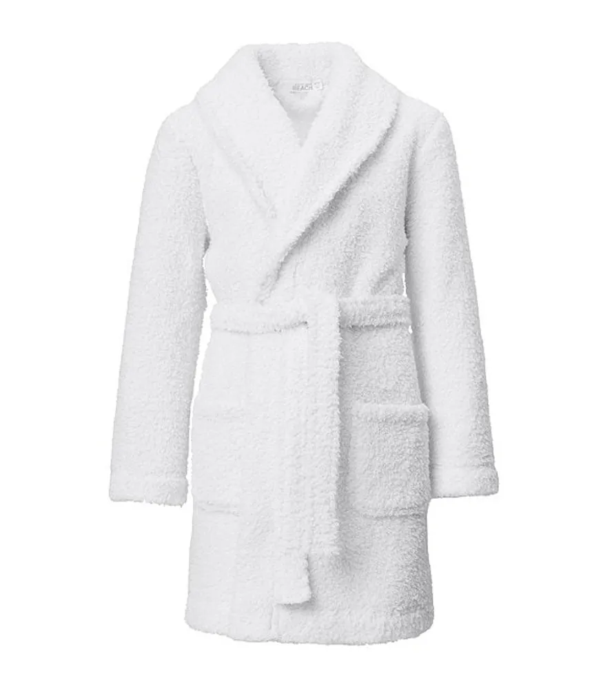 Barefoot Dreams CozyChic Light Ribbed Short Wrap Cozy Robe