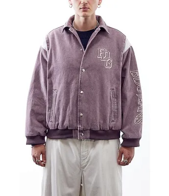 BDG Urban Outfitters Jan Dominoes Club Varsity Jacket