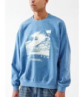 BDG Urban Outfitters Long Sleeve Graphic Artwork Sweatshirt