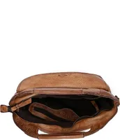 Bed Stu Greenway Leather Handheld Crossbody Bag