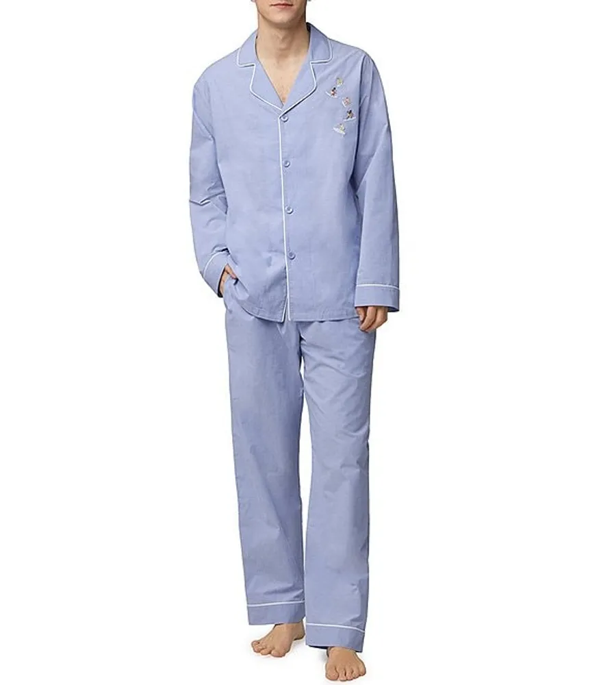 BedHead Pajamas Long Sleeve Vintage Plaid 2-Piece Pajama Set