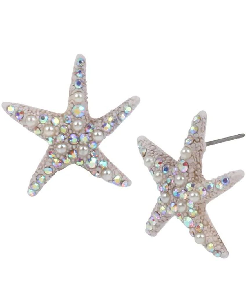 claire's starfish earrings