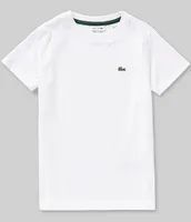 Lacoste Big Boys 8-16 Short Sleeve Basic Crew T-Shirt