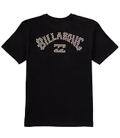 Billabong Big Boys 8-20 Short Sleeve Logo Arch Fill T-Shirt