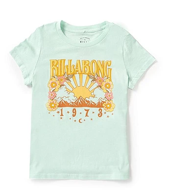 Billabong Big Girls 7-16 Morning Breeze Short Sleeve T-Shirt