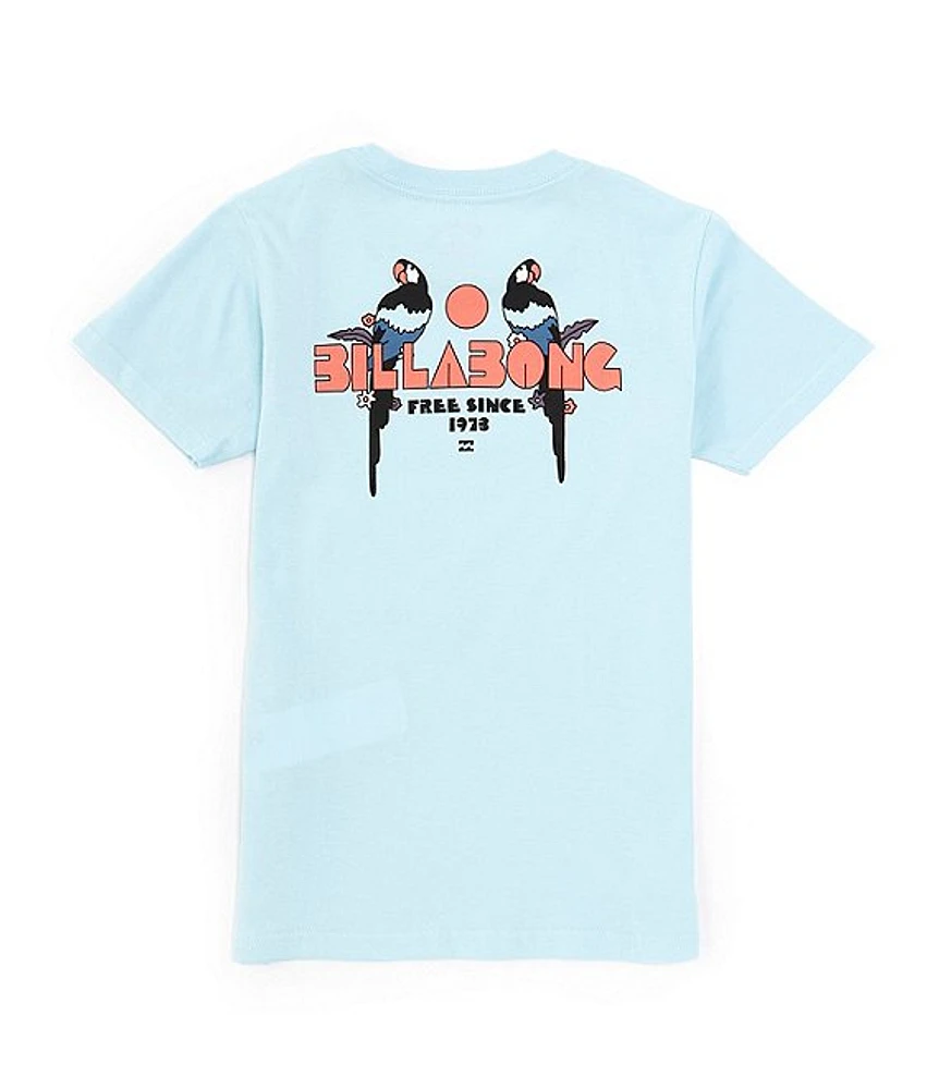 Billabong Little Boys 2T-7 Short Sleeve Lounge Graphic T-Shirt