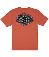 Billabong Short Sleeve Crayon Wave T-Shirt