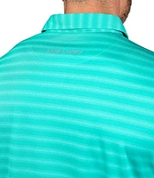 BLACK CLOVER Oli Striped Short Sleeve Polo Shirt