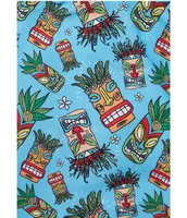 Boardies® Little/Big Boys 2-10 Tiki Masks II Printed Swim Trunks