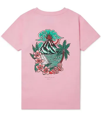 Boardies® Little/Big Boys 3-14 Short Sleeve Mount Agung T-Shirt
