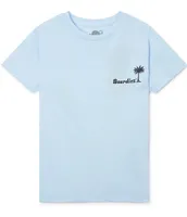 Boardies® Little/Big Boys 3-14 Short Sleeve Paradise Surf Graphic T-Shirt