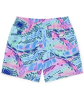 Boardies Zmiya 4.5#double; Inseam Swim Trunks