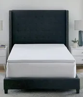 BodiPEDIC 2-Inch Gel Memory Foam Swirl Mattress Bed Topper