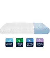 BodiPEDIC Comfort Support Gel-Infused Memory Foam Conventional King Bed Pillow