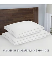 BodiPEDIC Supreme Comfort Gusseted Fiber and Memory Foam Bed Pillow