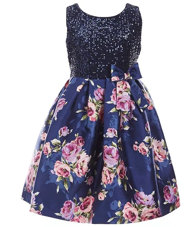 bonnie jean fit and flare dress