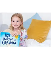 Books To Bed Little/Big Girls 2-10 How Babysit a Grandma Fitted Two-Piece Pajamas & Book Set