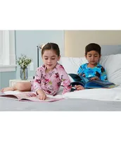 Books To Bed Little/Big Girls 2-10 Twinkle Two-Piece Pajamas & Book Set