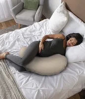 Boppy Cuddle Pregnancy Pillow with Organic Cotton Cover