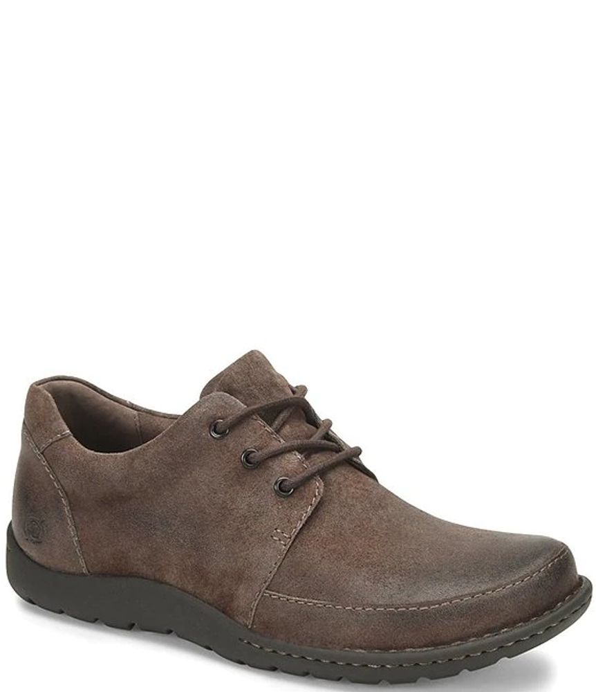 Born Men's Nigel 3-Eye Distressed Leather Lace-Up Shoes | The Shops at  Willow Bend