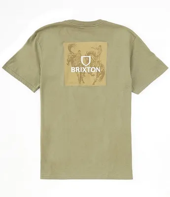 Brixton Short-Sleeve Alpha Square Standard T-Shirt