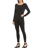 Bryn Walker Basic Thick Ponte Slim Leggings