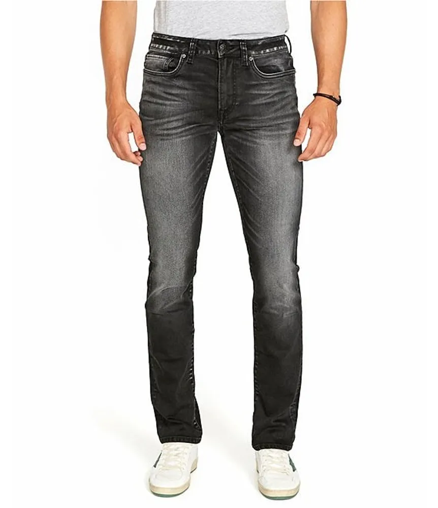 Buffalo David Bitton Men's Ben Relaxed Tapered Denim Jeans, Rinse