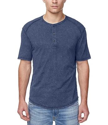 Buffalo David Bitton Kitte Short Sleeve Henley T-Shirt
