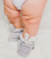 Bunnies By The Bay Baby Newborn-6 Months Hoppy Feet Bootie Slippers