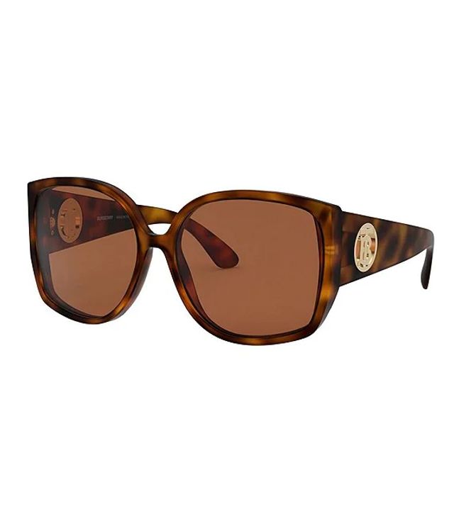 Burberry Tortoise Oversized Butterfly Sunglasses | Alexandria Mall