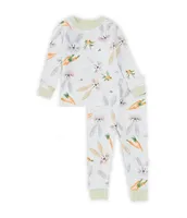 Burt's Bees Baby 12-24 Months Being A Bunny T-Shirt & Pant Pajama Set