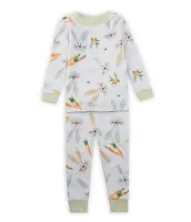 Burt's Bees Baby 12-24 Months Being A Bunny T-Shirt & Pant Pajama Set