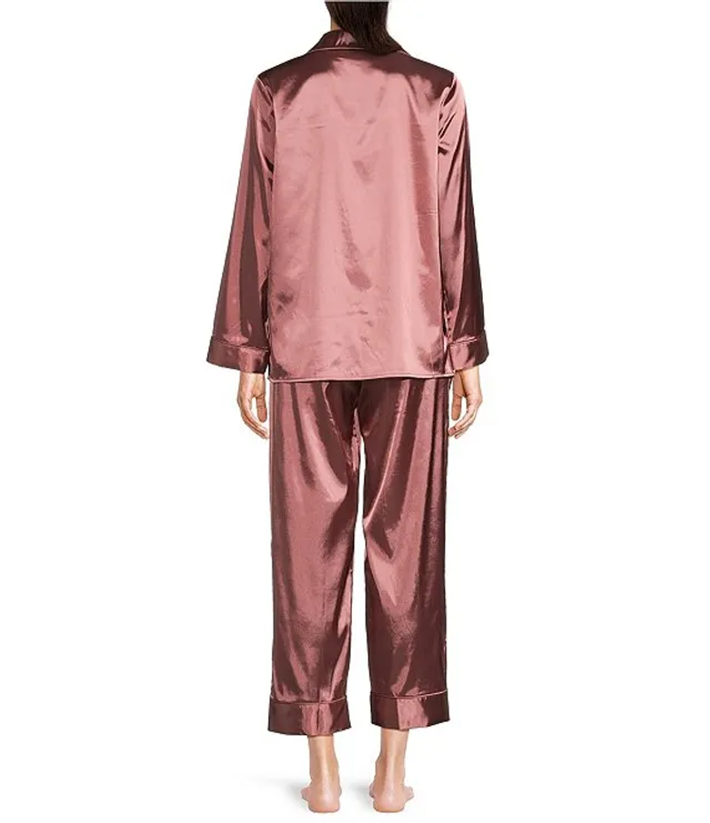 I.N.C. International Concepts Satin Notch Collar Packaged Pajama