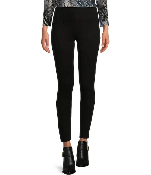 Vince Camuto Coated Ponte High Rise Pull-On Leggings