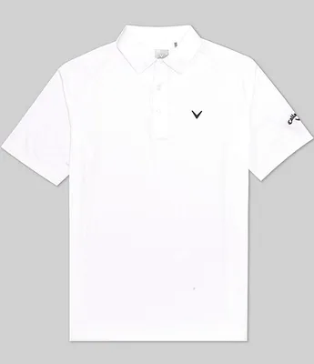 Callaway Knit Short Sleeve Swing Tech™ Solid Polo Shirt