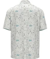 Callaway Short Sleeve Golf Theme Printed Polo Shirt