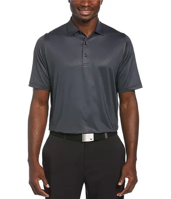 Callaway Short Sleeve Swing Tech™ Chevron Foulard Print Polo Shirt