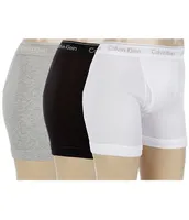 Calvin Klein Cotton Classic Solid Boxer Briefs 3-Pack