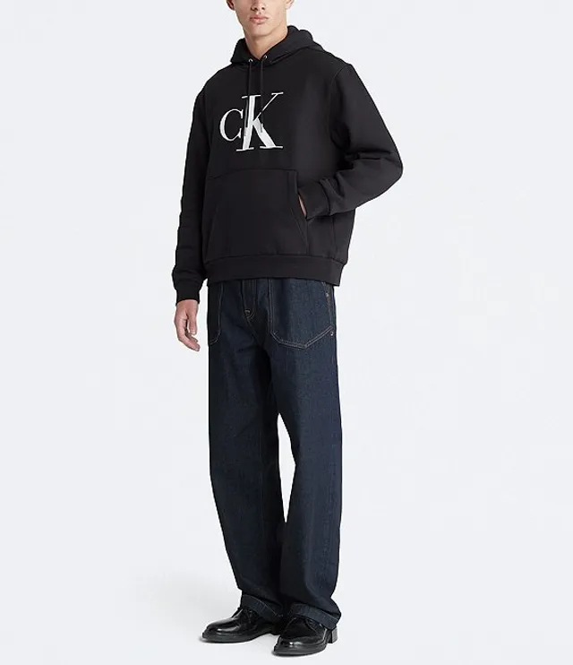 Calvin Klein Crew Monogram Fleece Sweatshirt