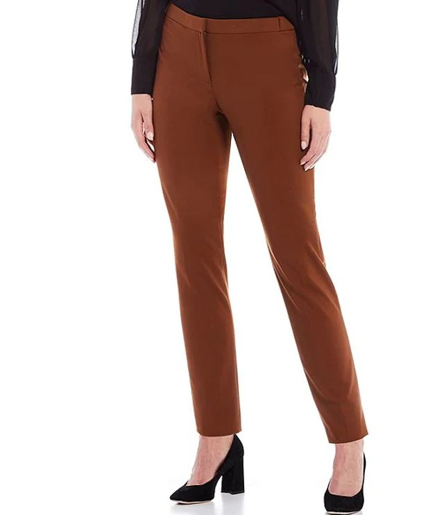 Calvin Klein Plus Lux Stretch Suiting Modern Fit Highline Ankle Tapered Leg  Pants | Alexandria Mall